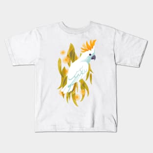 Sulphur Crested Cockatoo Kids T-Shirt